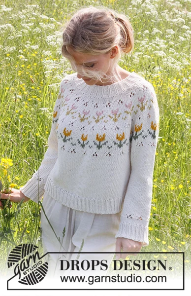 232-2 Spring Messenger by DROPS Design